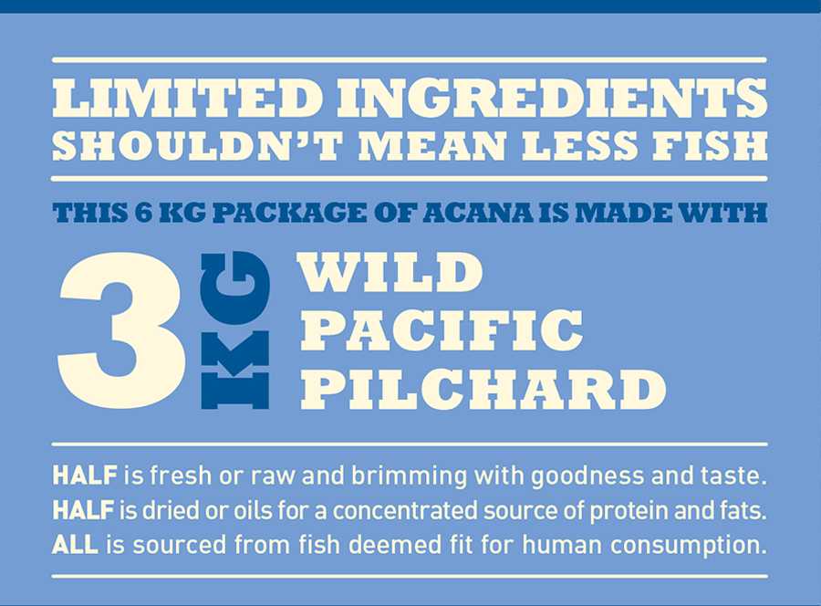 Acana singles pacific pilchard sale