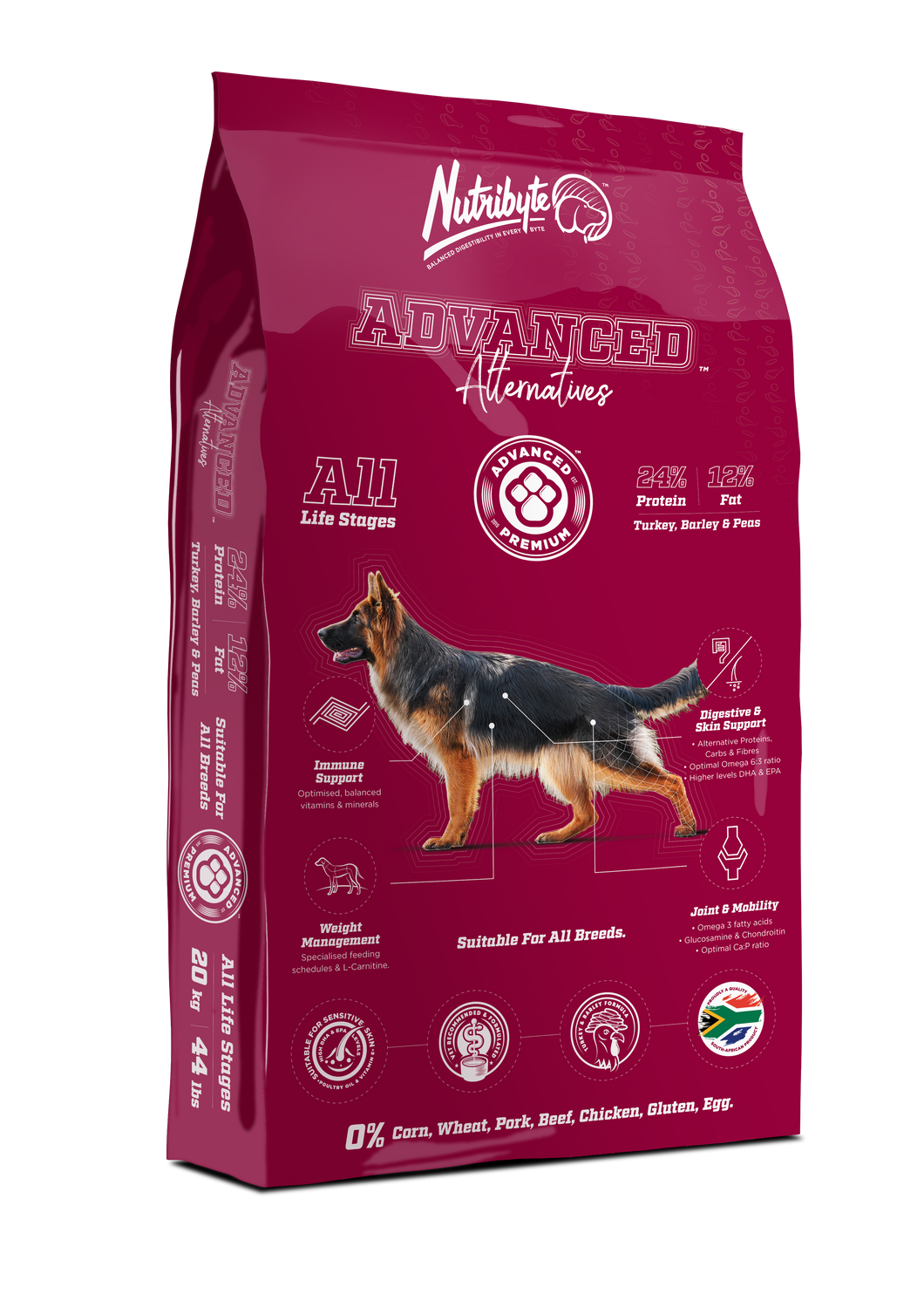 Nutribyte Advanced Alternatives  Dog Food