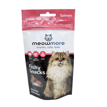 Load image into Gallery viewer, Meowmore Snacks - Meaty or Fishy  Cat Treats - 35g
