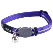 Load image into Gallery viewer, ROGZ Alley Cat SAFETY RELEASE Collar and ROGZ Alley Cat H-Harness with a Lead - Small &amp; X-Small
