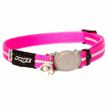 Load image into Gallery viewer, ROGZ Alley Cat SAFETY RELEASE Collar and ROGZ Alley Cat H-Harness with a Lead - Small &amp; X-Small
