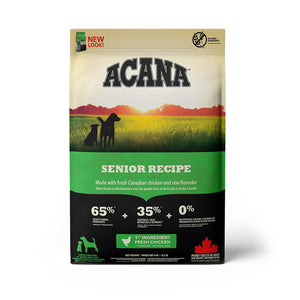 ACANA SENIOR DOG FOOD RECIPE: For All Dogs 7 Years and Older