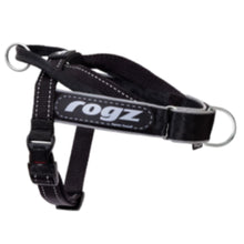 Load image into Gallery viewer, NEW PRODUCT: ROGZ Utility LetzGo Personalised Harness - Small - Badge Choices: &quot;Always Hungry&quot;, &quot;Anxious&quot;, &quot;Best Friend&quot;, &quot;Bodyguard&quot;, &quot;Bok Supporter&quot;, &quot;Friendly&quot;, &quot;Give Me Space&quot;, &quot;In Training&quot;, &quot;Do Not Pat&quot;, &quot;Working Dog&quot;
