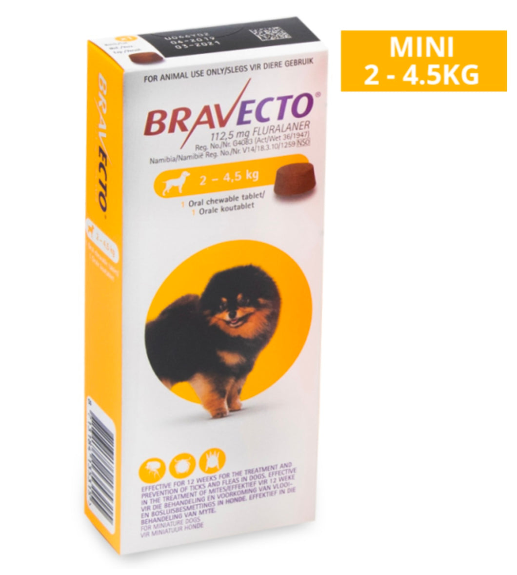 Bravecto Chewable Tab Flea Treatment for Dogs