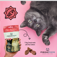 Load image into Gallery viewer, Meowmore Snacks - Meaty or Fishy  Cat Treats - 35g
