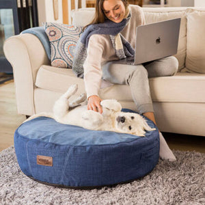 ROGZ Lounge Flat Round Bed (Medium, Large)