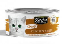 Load image into Gallery viewer, Kit Cat Food Toppers - 80g Tin (Single) or 24 x 80g Tray
