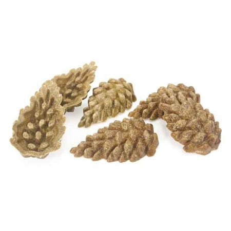 SMALL ANIMALS Veggie Burst Pine Cones - 7cm long - 6 pieces