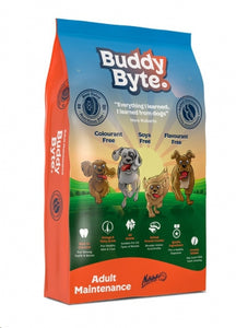 Nutribyte Buddy Byte Adult Maintenance Dry Dog Food - 10kg or 20kg