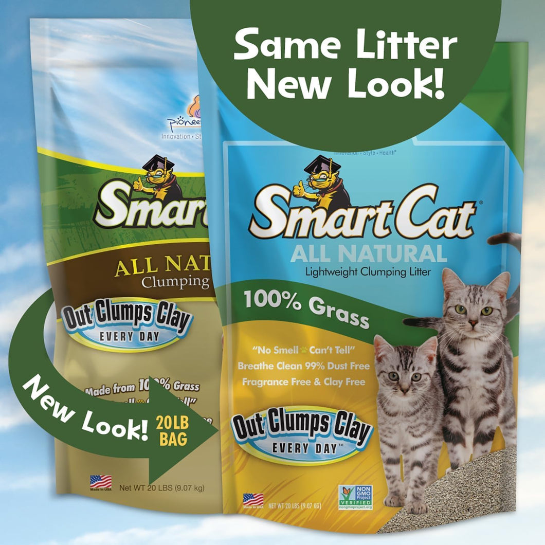 Smart Cat All Natural Clumping Cat Litter - Original - 100% Grass