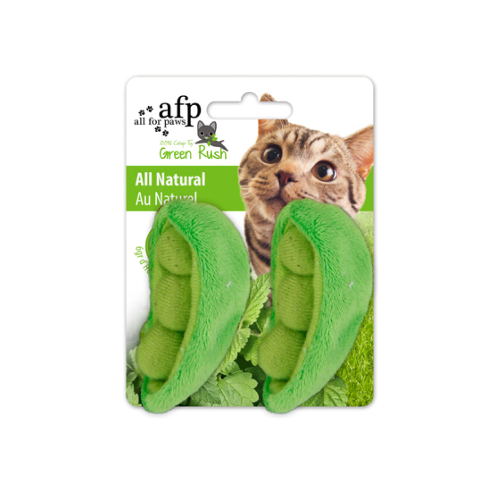 All for Paws Cat Toy Green Rush Peas (6cm)