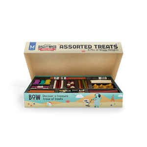 ASSORTED TREATS: Bags O Wags - Box 1.5kg