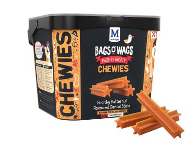 BAGS O' WAGS: Montego Treats DENTAL STICKS Chewies - 120g, 500g & 1.5kg