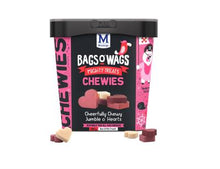 Load image into Gallery viewer, HEART MIX:  Montego Bags O Wags Treats Chewies - 120g, 500g or 1.5kg
