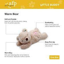 Load image into Gallery viewer, Warm Bear Plush Comfort Dog  - All for Paws - With Removable Microwave Bag (38cm x 20cm)
