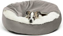 Load image into Gallery viewer, Cosy Cuddler llan Small Dog and Cat Bed
