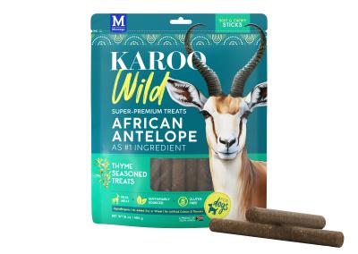 KAROO WILD: Thyme Seasoned Montego Dog Treat Sticks  -  454g