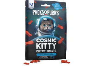 PACKS O' PURRS Montego Cat Treats: TUNA & ROSSEMARY 70g & 200g