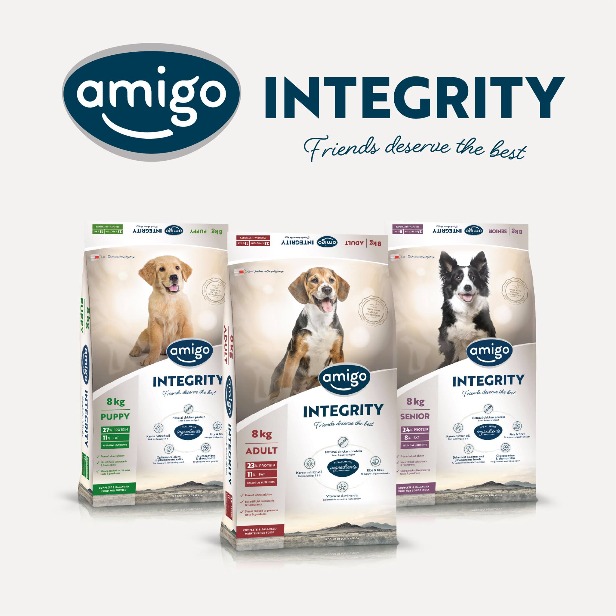 Amigo Integrity Senior Dog Food