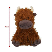 Load image into Gallery viewer, Chubleez Tough Rope Core Cow Comfort Dog Toy  - 27cm
